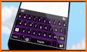 Purple Butterflies Keyboard Theme related image