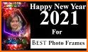 2021 New Year Photo Frame Greeting Wishes related image