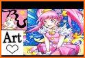 Coloring Pretty Cure related image