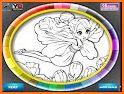 Thumbelina Fairies Baby Coloring Game related image