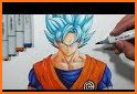 Draw Goku Super Saiyan - Steps by Steps related image