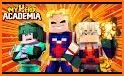 Mod My hero academia Minecraft - Boku no hero Skin related image