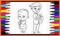 Baby Boss Coloring For Kids related image