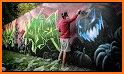 Graffiti Street Wall Keyboard Background related image