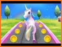 Unicorn Runner 3D : Running Games 2021 related image