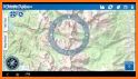 Accurate compass digital: On Map compass tool related image