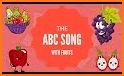 Learn ABC with Fruits A to Z related image