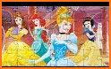 Kids Princess Sliding Puzzle related image