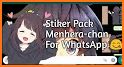 Menhera-chan Stickers for WhatsApp 2019 related image