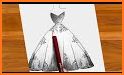 Learn How to Draw Fashion Dress Step by Step related image