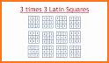 Magic Square (Graeco-Latin Square) related image