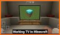 Working TV Decoration Furniture Mod MC PE related image