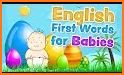 Baby First Words : Flashcards Learning English related image