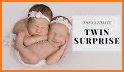 Pregnant Mom & Baby Christmas - Twins Newborn related image