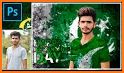 Pak Flag Shirt Photo Editor - 14 August related image