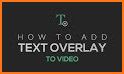 Add Text to Video - Write Text on Video related image