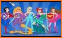 Puzzle Lady superhero 2💗 Princess Games for Girls related image