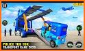 Police Tuk Tuk Transporter :Police Transport Games related image