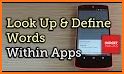 Look Up - A Pop Up Dictionary related image