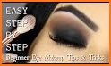 Step by step learn eye makeup related image