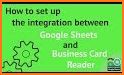 Business Card Reader for Google Sheets related image