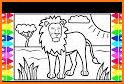 Coloring Lion related image