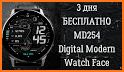 MD304 Digital watch face related image