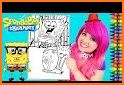 Spongebob coloring page book related image