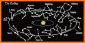 Constellation Stars Sky Map : Planets Astrology related image