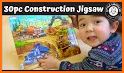 Preschool jigsaw puzzles - 4, 6, 9 and 12 pieces related image