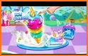 Ice Cream Games-Unicorn Ice Dessert Maker related image