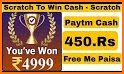 Scratch card - scratch to win cash related image