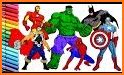 Superhero Coloring Games related image