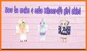 Cute Girl Skins for MCPE related image