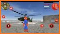 Stickman Spider Rope Hero City Gangstar Crime related image