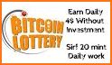 Bitcoin lottery- Earn BTC related image