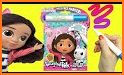 Dreamworks Gabby's Dollhouse Stickers related image