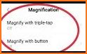 Video magnifier - Pinch to zoom related image