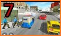 Police Tuk Tuk Transporter :Police Transport Games related image