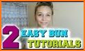 Easy Hair Bun Tutorials related image