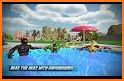 Superhero Incredibles Water Slide Simulation related image