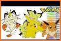 Coloring Game Pokem Pikachu related image