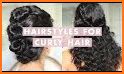 Curly Hairstyle Tutorials related image