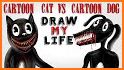 Cartoon Dog vs Cartoon Cat related image