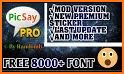 PicSay Pro Font Pack - A related image