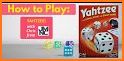 Yatzy Match - dice board game related image