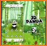 3D Cute Love Panda Theme related image