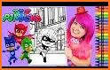 PJ Masks Coloring book - Coloring PJ Masks related image