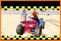 Super Hero Quad ATV Bike Taxi Drive Simulator related image