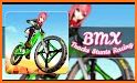 Tricky Fearless BMX Track Stunts Racing 3D related image